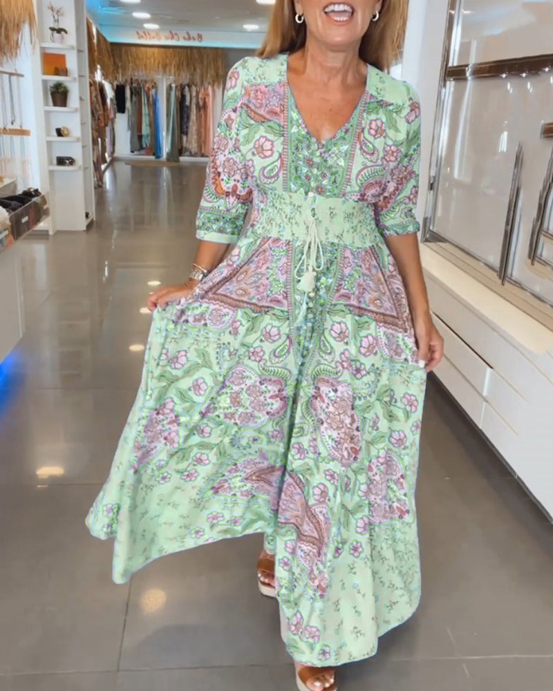 NOVERA™ | Jurk met V-Hals