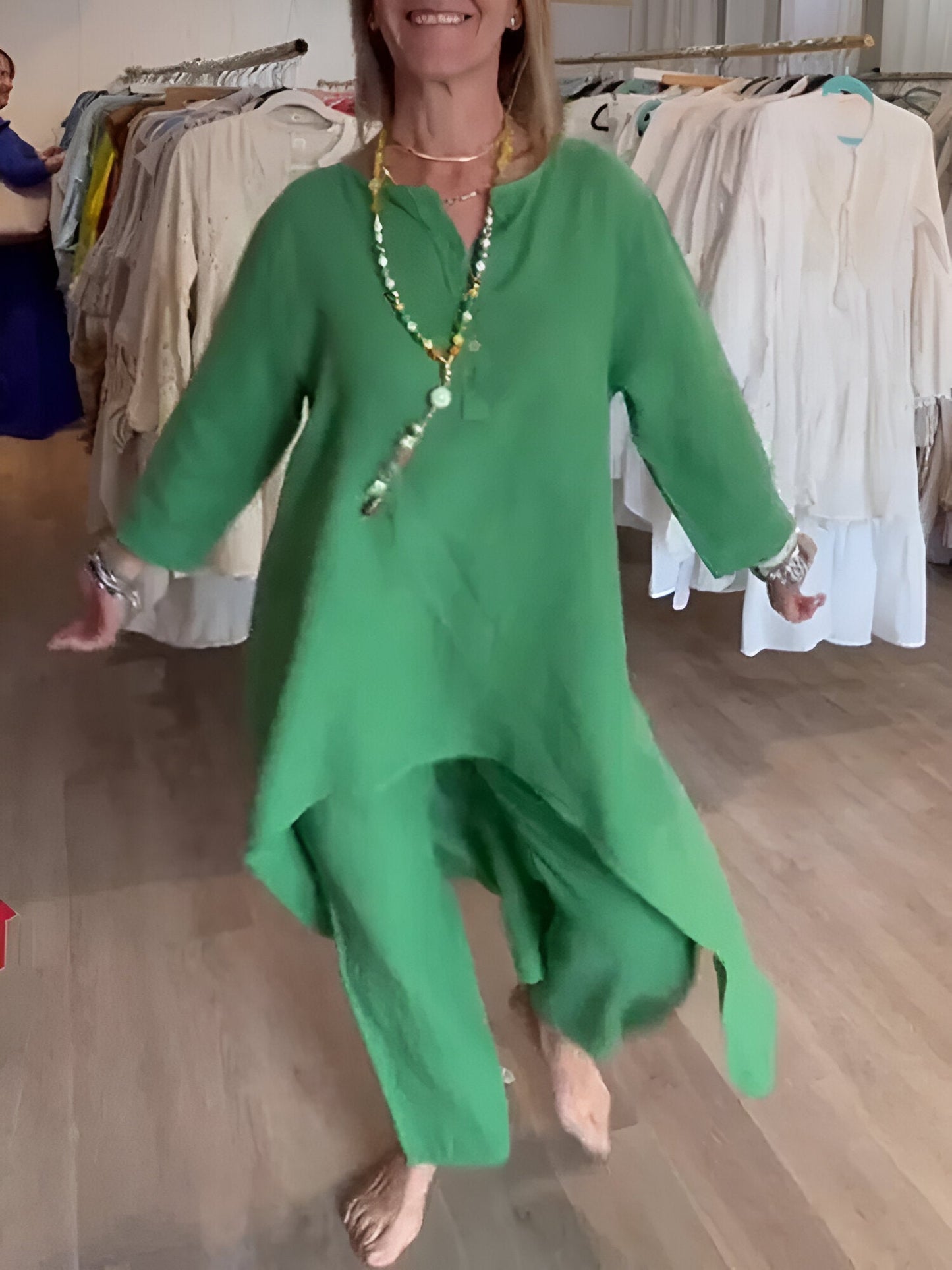 Mirelle™ | Luchtige Katoenmix Zomerset