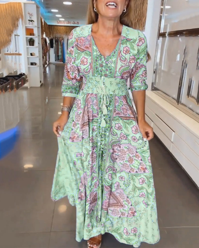 NOVERA™ | Jurk met V-Hals