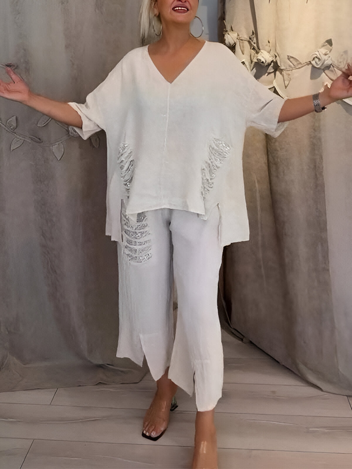 Bianca™ | Tweedelig Zomeroutfit met Details