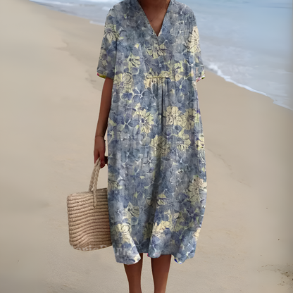 Nicole™ | Zomerjurk met Bloemen