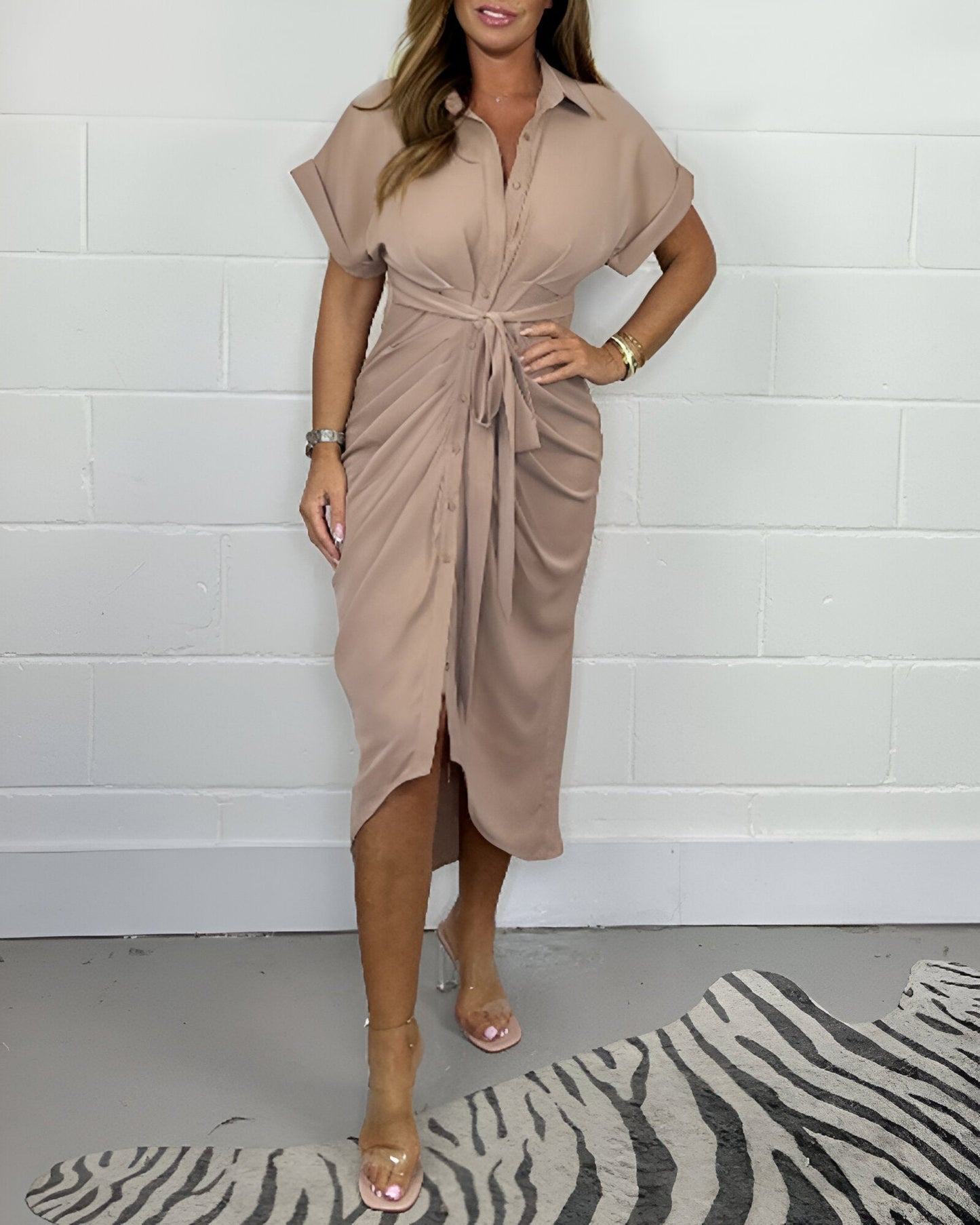 Valerie™ | Elegant Geplooide Jurk