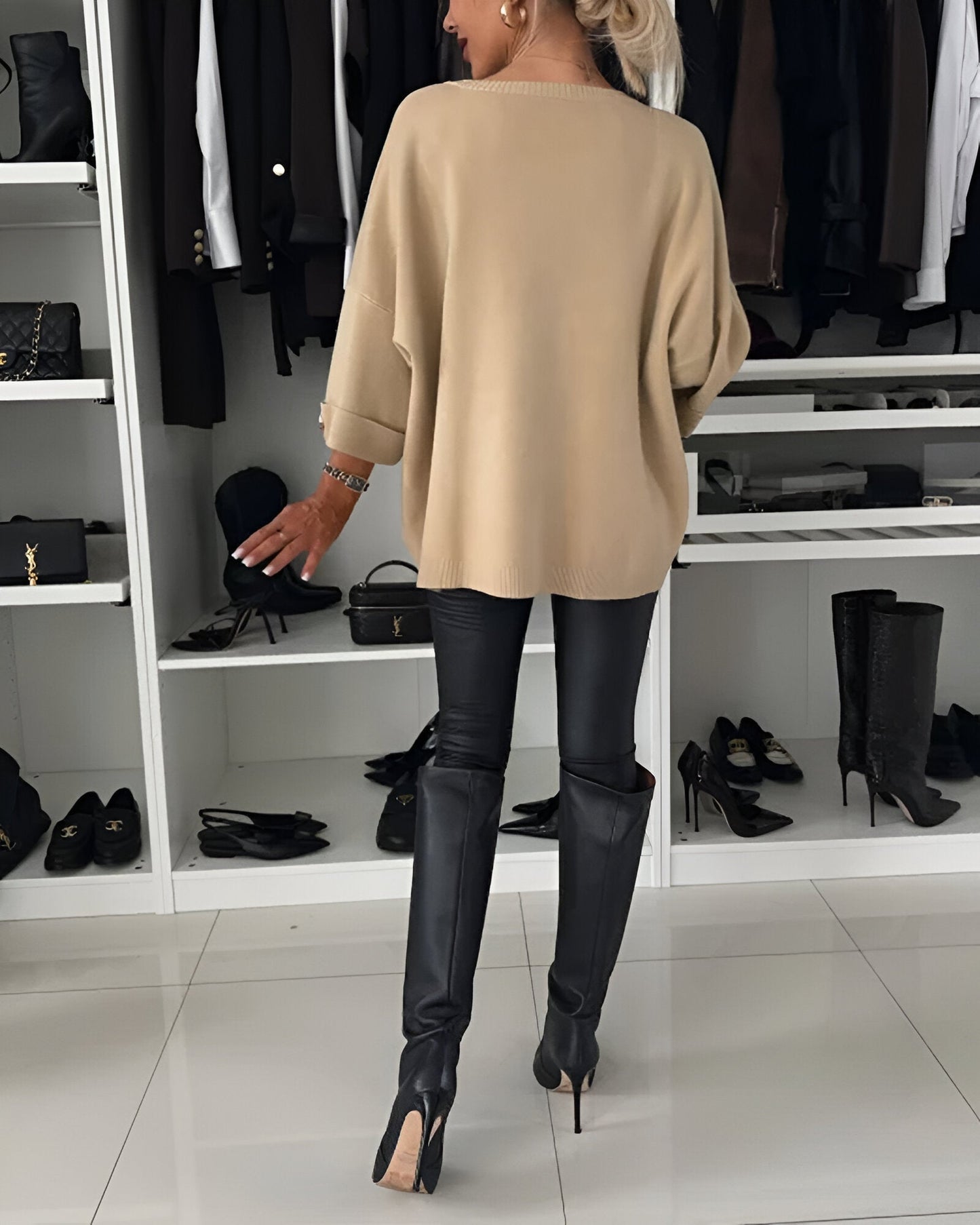 Lucie™ | Zachte trui met knopen