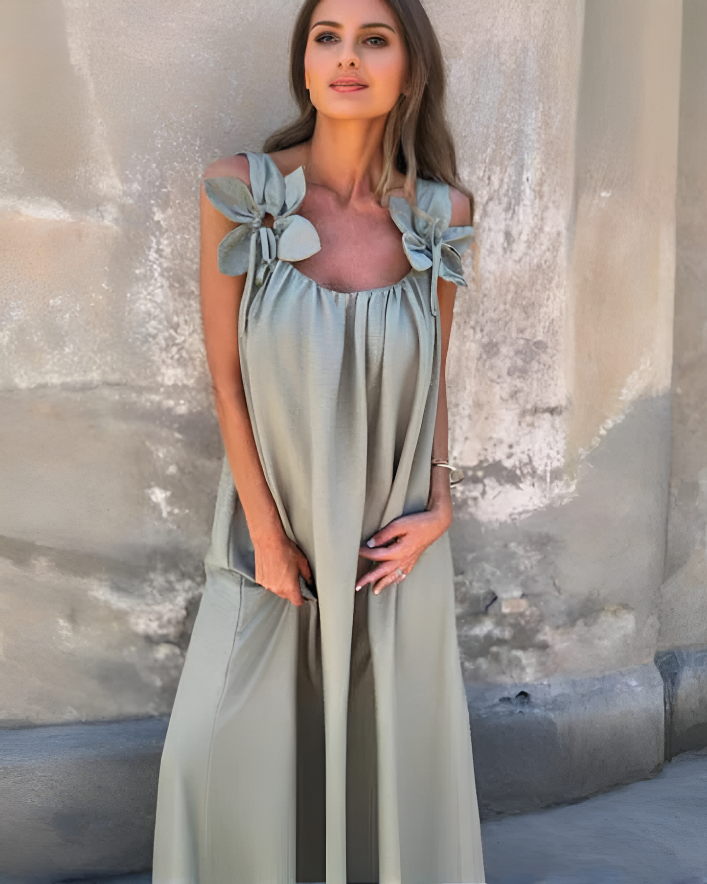 Ariane™ | Elegante Jurk Met Bloemen