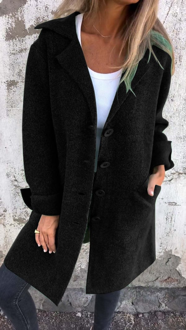 NOVERA™ | Modern Classic Wool Coat