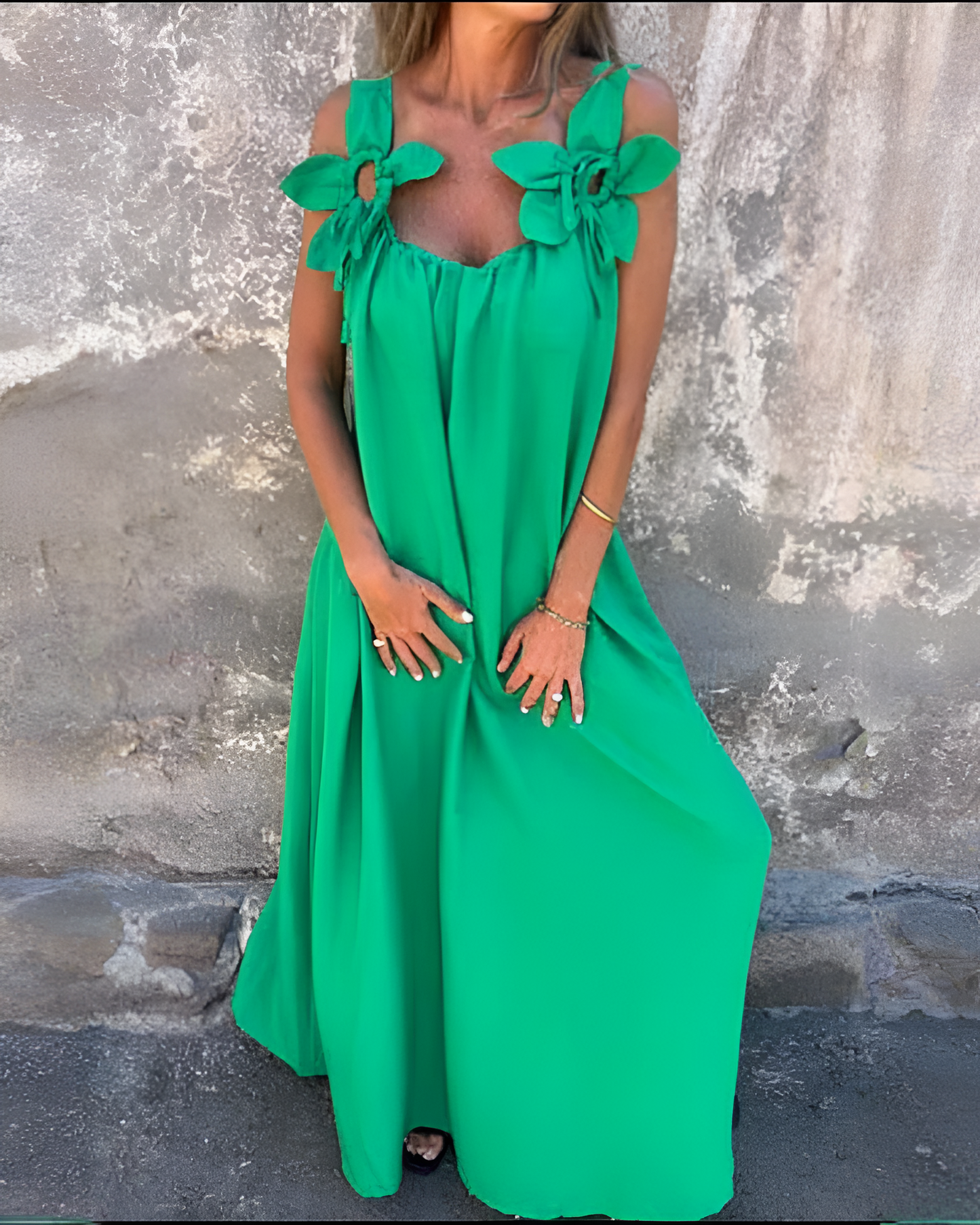 Ariane™ | Elegante Jurk Met Bloemen