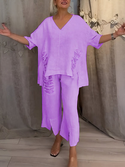 Bianca™ | Tweedelig Zomeroutfit met Details