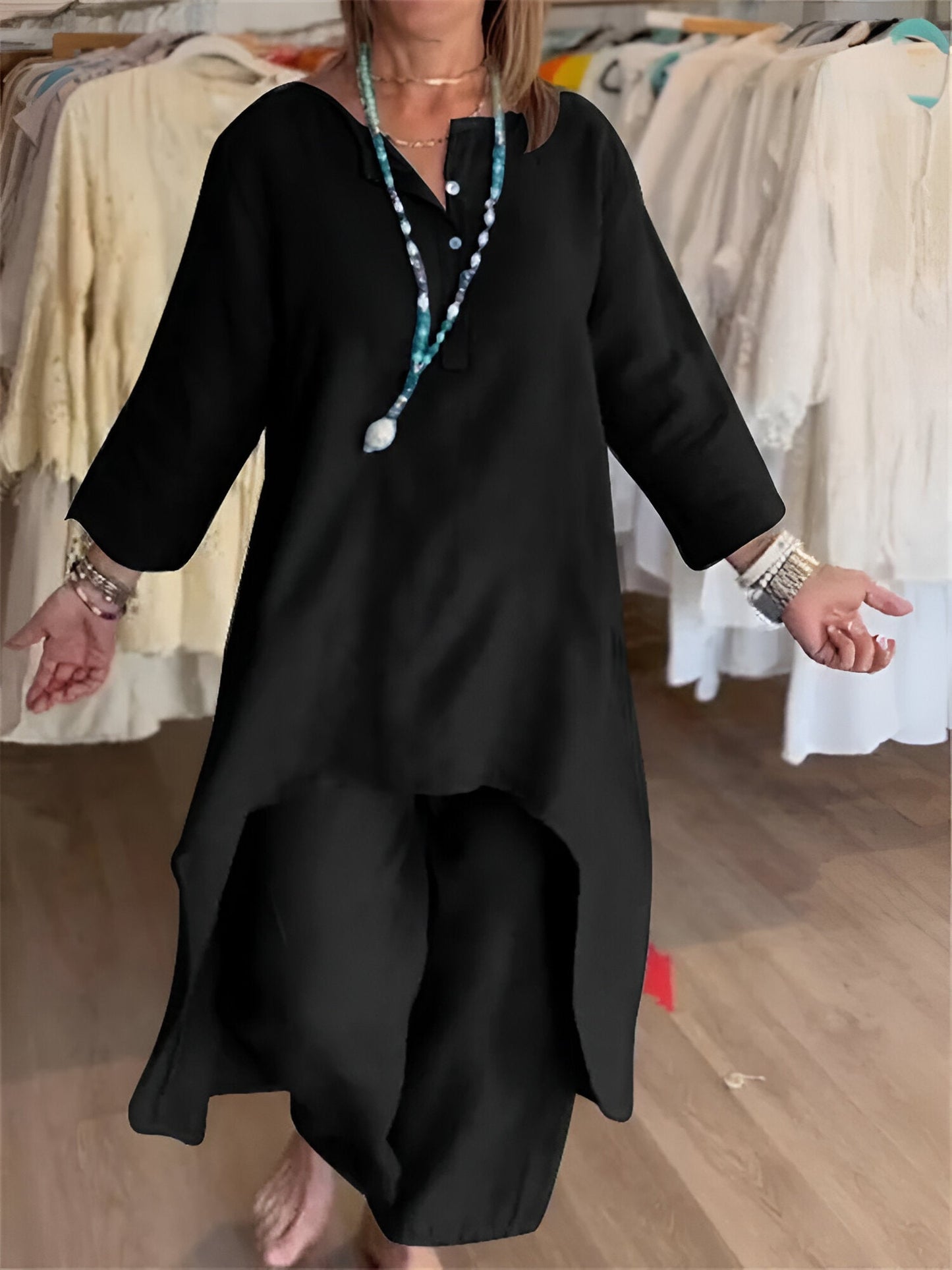 Mirelle™ | Luchtige Katoenmix Zomerset