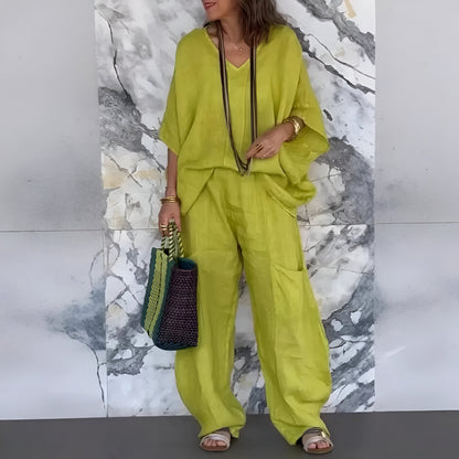 Elvyna™ | Casual V-hals Set