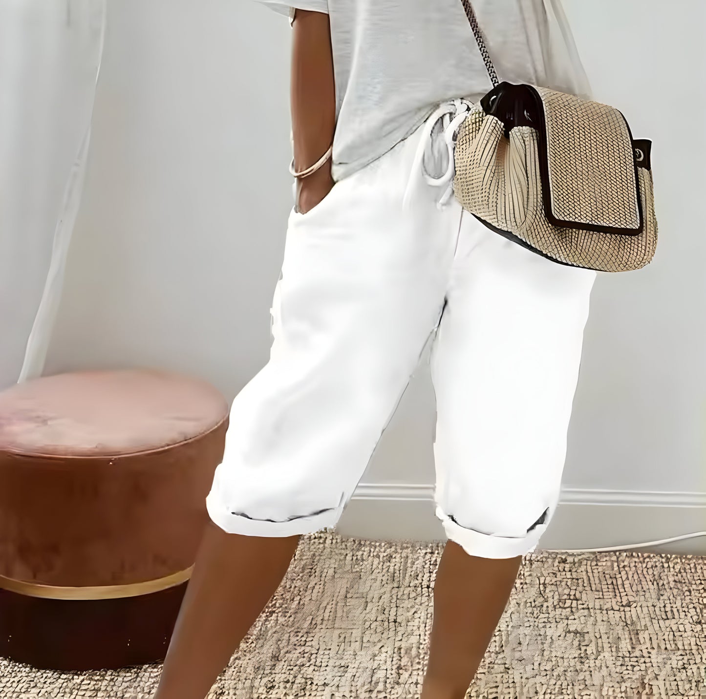 Hedwig™ | Korte Linnen Damesbroek