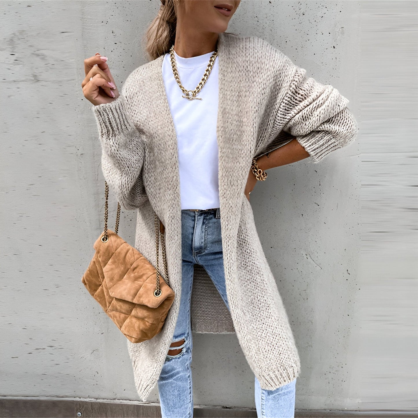 Mirella™ | Warm lang Damesvest