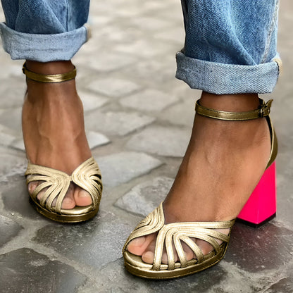 Evy™ | Elegante Handgemaakte Sandalen