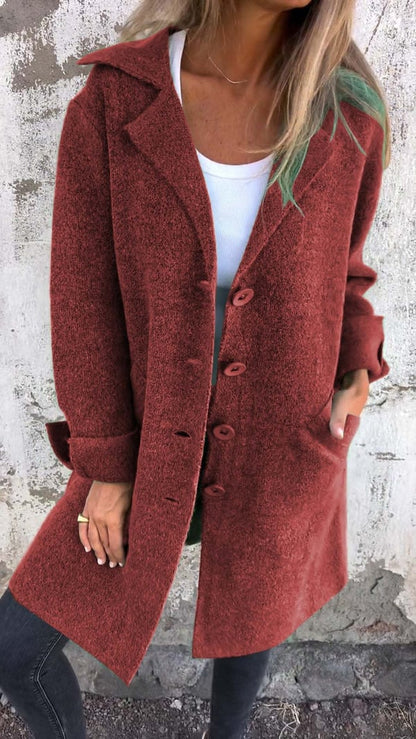 NOVERA™ | Modern Classic Wool Coat