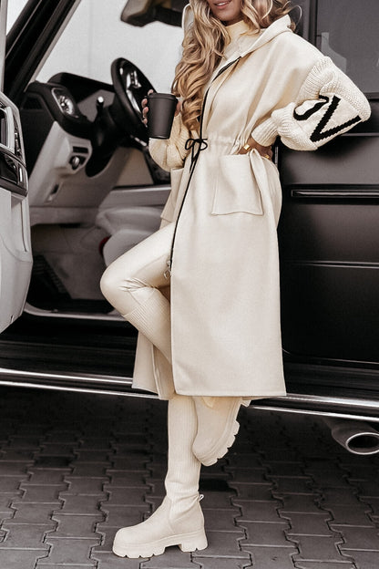 Charlotte™ | Luxe Lange Jas met Capuchon