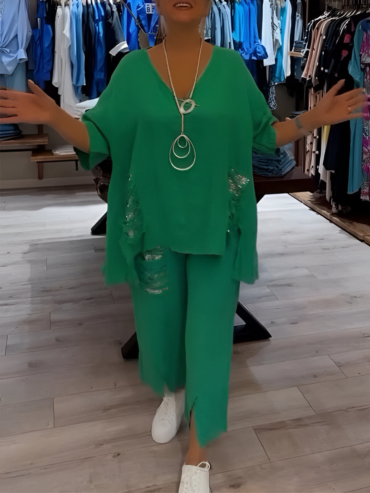 Bianca™ | Tweedelig Zomeroutfit met Details