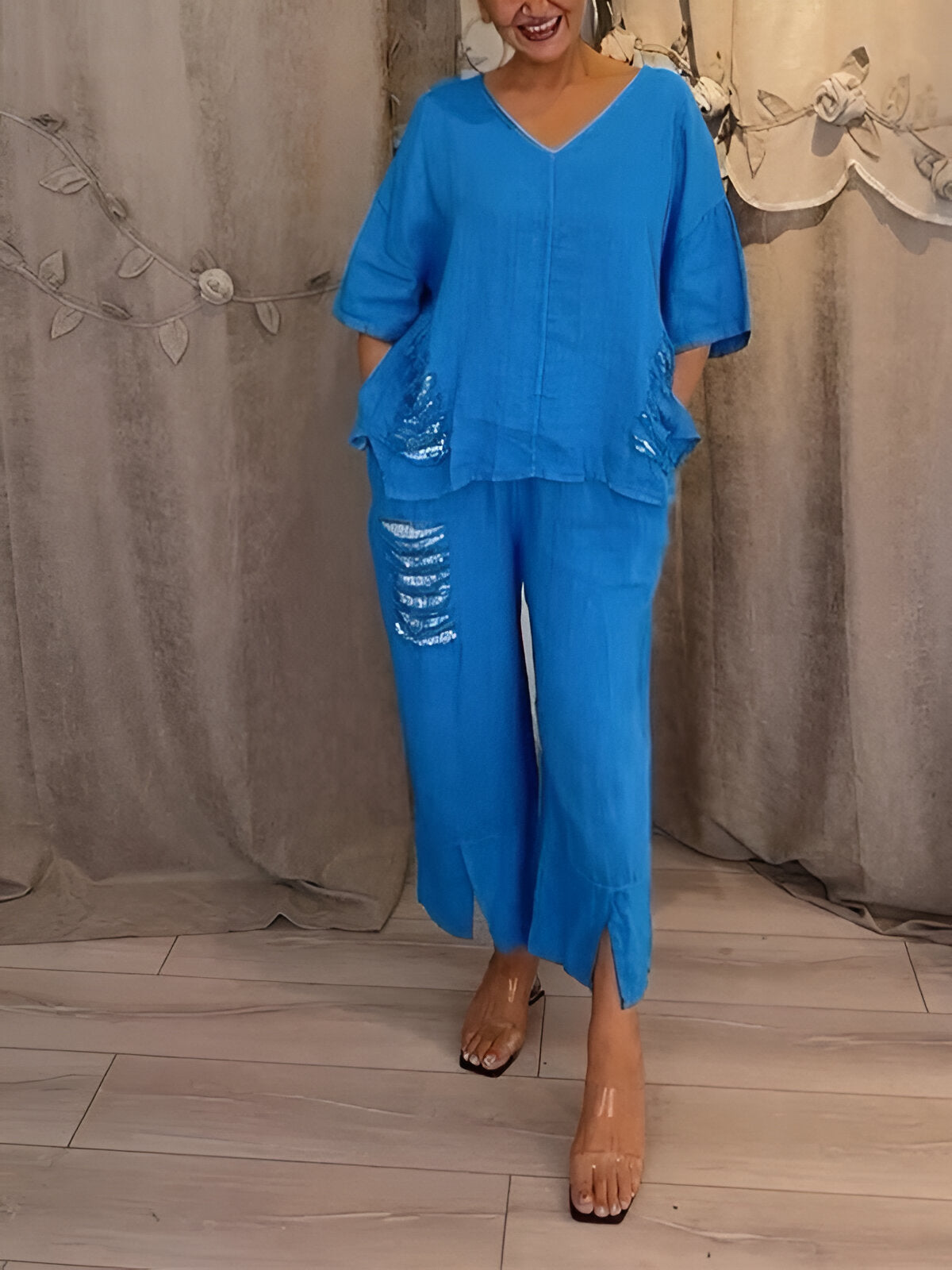 Bianca™ | Tweedelig Zomeroutfit met Details