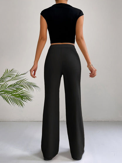 NOVERA™ | Trendy High-Waist Broek