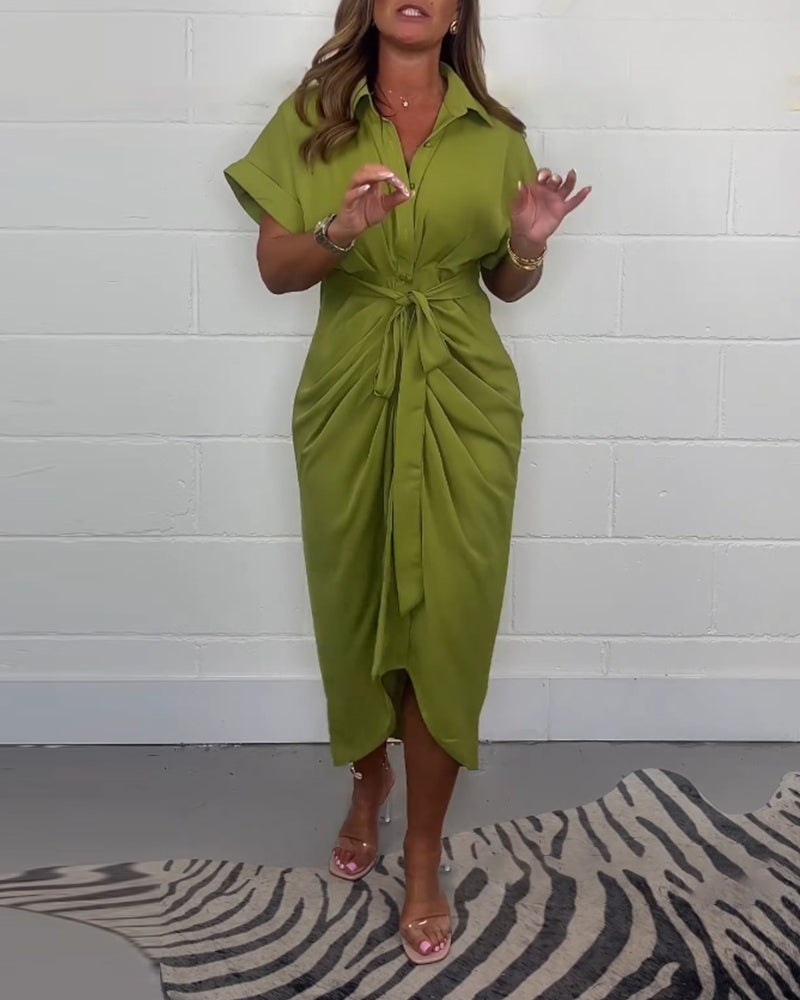 Valerie™ | Elegant Geplooide Jurk