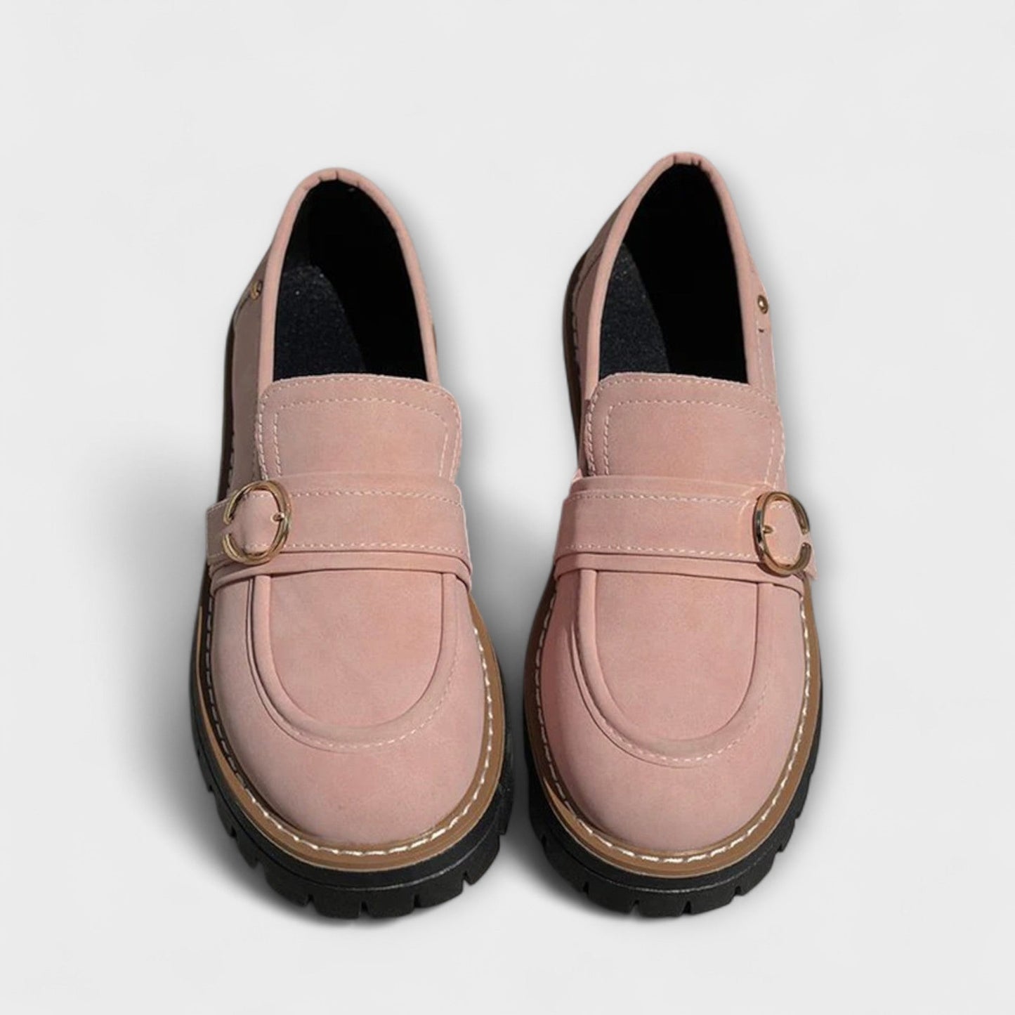 Sylvie™ | Casual Loafers met Ronde Neus