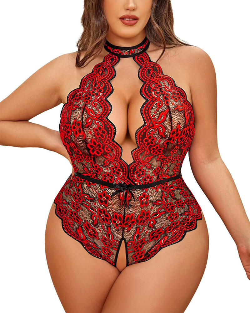 Camila™ | Kanten Bodysuit