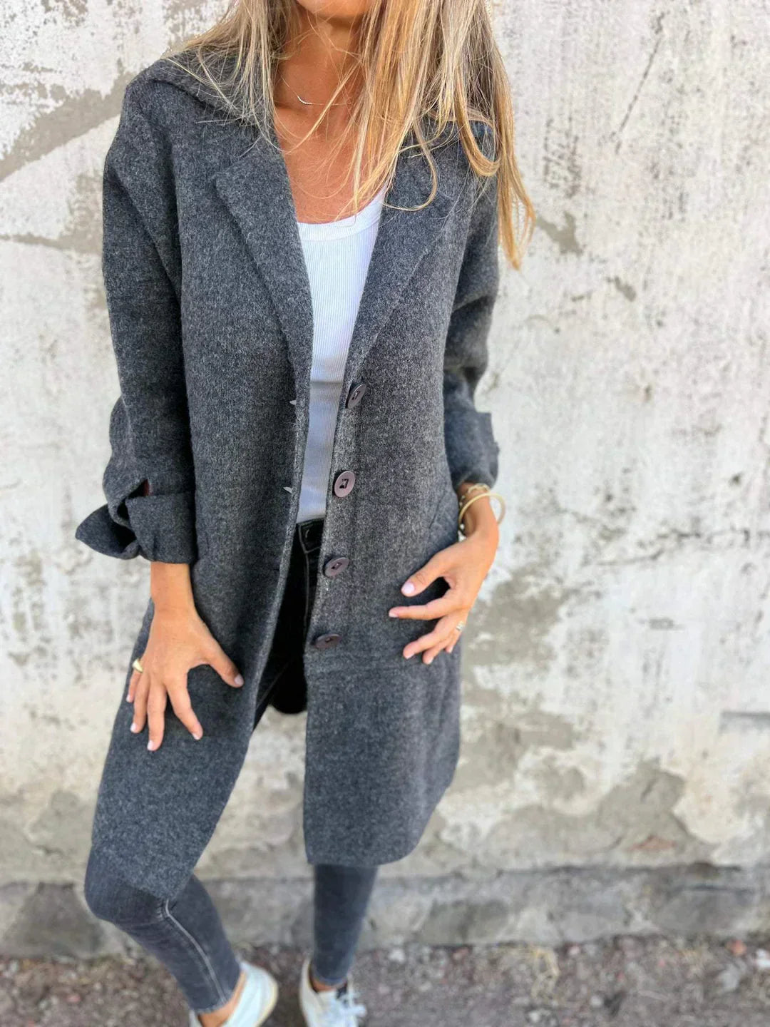 NOVERA™ | Modern Classic Wool Coat